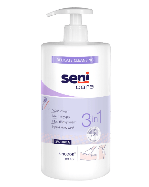 Крем для тела моющий Seni Care 3 в 1